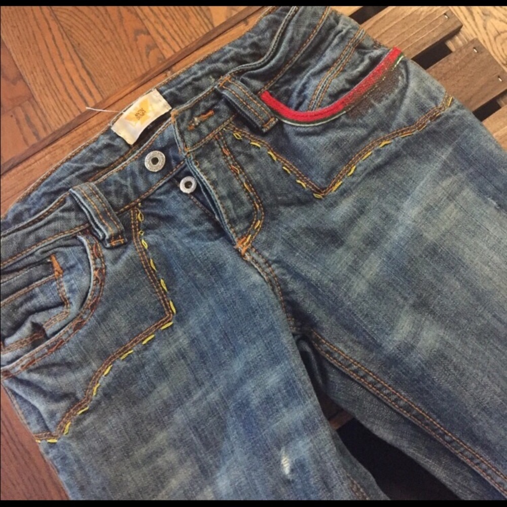 Vintage embroidered Anthropologie jeans - Picture 5 of 5